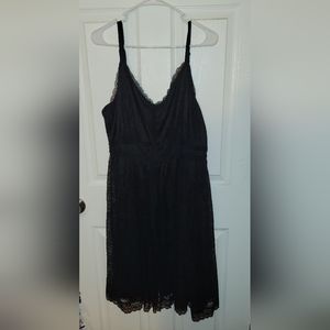 Torrid black lace dress